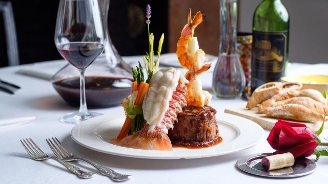 Steak and Lobster